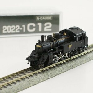 《中古・美品》 KATO 2022-1 C12 動作・ライトOK 動画あり 蒸気機関車 SL Nゲージ 鉄道模型（西）