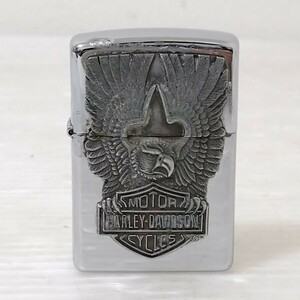 ZIPPO HARLEY DAVIDSON EAGLE METAL ジッポ ハーレーダビッドソン イーグル イーグルメタル張り 喫煙具 オイルライター