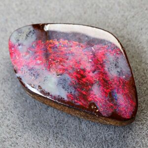 5.320ct 天然ボルダーオパール オーストラリア 遊色抜群 最高品質 〔Australia Boulder opal 宝石 jewelry 天然 natural 裸石 loose〕