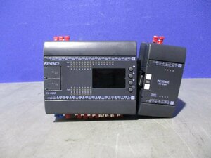 中古 KEYENCE 表示機能内蔵PLC KV-40AR / KV-E8R 表示機能内蔵パネル取付型PLC (BAFR60409D053)