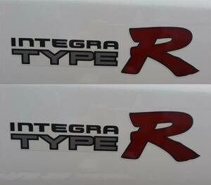 新品 ホンダ純正品 インテグラ タイプR Acura Integra Type R DC2 デカール ステッカー 左右セット