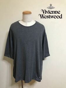 【新品】 Vivienne Westwood MAN ヴィヴィアン ウエストウッド マン ビッグTシャツ トップス カットソー サイズF 半袖 日本製 87480