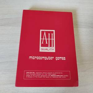 ●即決　ジャンク　PC8001　mkII　マイクロコンピューターゲームズ　TANKTICS　　何本でも同梱可能●