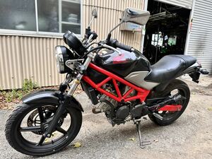 VTR250 インジェクション 走行47534キロ　バッテリー新品！エンジン始動動画有り！返品可能！VTR MC33 FI