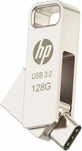 2314036☆ Type-C/A USBメモリ OTG USB 3.2 USB 128GB 最大読出速度100MB/s 軽量 合金製 頑丈で耐久性 USBメモリ Type-C ＆ Type-A
