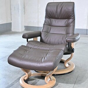 EKORNES 北欧ノルウェー 35万「Opal/オパール」Mサイズ 本革 ストレスレスチェア オットマン エコーネス レノ リクライニングソファ