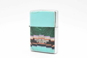 ZIPPO ジッポー インディアン アート ターコイズ 2003年製 オイルライター 喫煙具 20793104