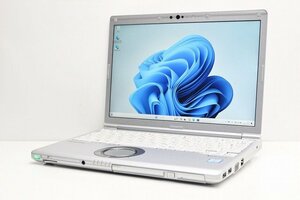 1円スタート ノートパソコン Windows11 Panasonic レッツノート CF-SV7 DVDマルチ 第8世代 Core i5 SSD256GB メモリ8GB Windows10 カメラ