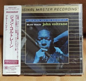 ●CD MFSL ジョン・コルトレーン ブルー・トレイン Blue Train john coltrame　限定版オリジナル・マスター 24k GOLD BLUE NOTE 高音質CD