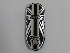 BROMPTON ブロンプトン ヘッドバッチ エンブレム ブラック