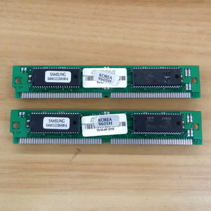 SAMSUNG KMM5322204 AW-6 8MB PC メモリ 2枚セット ジャンク扱い品 札幌 西区 西野