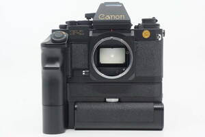 極美品 キヤノン ニューF-1 Canon New F-1 50周年モデル 50th AEファインダー AEモータードライブFN バッテリーパックFN 付き 動作確認済み
