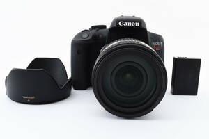 【希少レア美品】 Canon EOS Rebel T6i キャノン + TAMRON タムロン 18-270mm F3.5-6.3 Di II B008 レンズセット 動作確認済み #1588