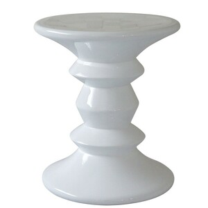 Eames(チャールズ＆レイ・イームズ) スツール ホワイト ファイバーグラス製　stool デザイナーズ家具 リプロダクト