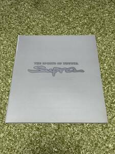 カタログ トヨタ　スープラ　1993年5月発行