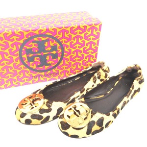 ID337041 トリーバーチ 靴 レオパード パンプス #6 ロゴ レディース Tory Burch 中古