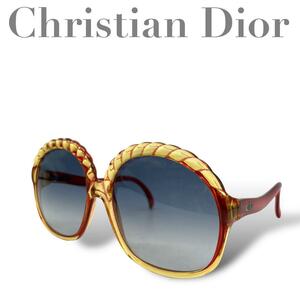 Dior クリスチャンディオール　i4 サングラス　ロープデザイン　オールド