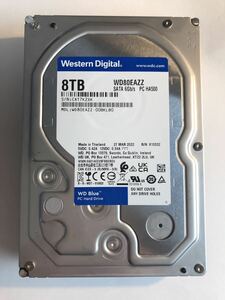 ⑥Western Digital/ウエスタンデジタル　3.5インチ　SATA　HDD　ハードディスクWD80EAZZ　 8TB　 