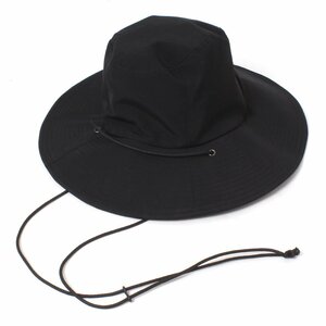 La Maison de Lyllis MAISON SPECIAL Exclusive サファリハット 57cm ブラック メゾンドリリス メゾン スペシャル 帽子