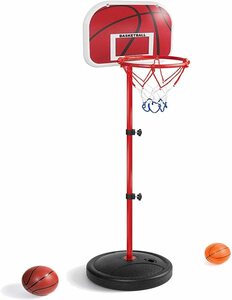 ミニ バスケットゴール バスケットボールセット 子供用 バスボールスタンド 高さ調節可能