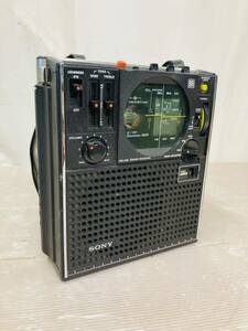 3e142 必見！ SONY ソニー ICF-5600 スカイセンサー マルチバンドレシーバー FM/AM ラジオ オーディオ 中古品 現状品 簡易動作確認済み