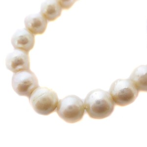 パール 真珠 7mm ネックレス シルバー金具 ホワイト 白系 アクセサリー ■GY11 レディース