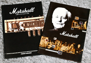 Marshall Product Catalogue マーシャル アンプカタログ 2冊 2002年、2004年 ヤマハミュージックトレーディング 送料無料