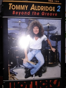 Tommy Aldridge 2 Beyond The Groove Drumming Technique ドラム　教則　VHS 日本版 字幕有 ビデオ　ホワイトスネイク　Whitesnake 191122