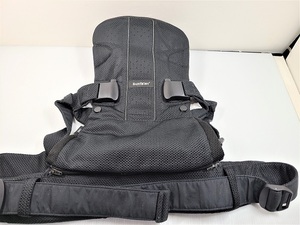 【中古品】 ベビービョルン BABY BJORN ベビーキャリアONEプラス 4Way オールメッシュ 通気性 ブラック ○YR-16494○