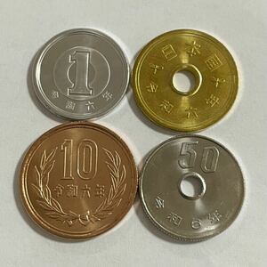 令和6年 貨幣セット出し 1円 5円 10円 50円 硬貨 未使用 
