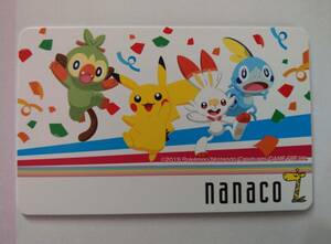 1000名限定 当選品 ポケモン nanacoカード セブンイレブンフェア 当選品 ナナコ ピカチュウ