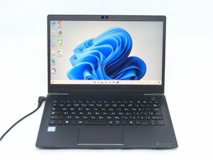 カメラ内蔵/中古/13型/ノートPC/Win11/SSD256/16GB/8世代i5/TOSHIBA　G83/ND　MSOffice2021搭載　動作良品　HDMI