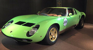 Lamborghini Miura ランボルギーニ・ミウラ　フロントウィンドーガラス　新品未使用　ホワイトガラス