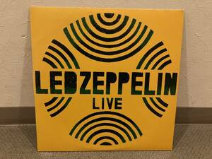 ●LP◆日本製◆Led Zeppelin / LIVE（1972年大阪）　◆レッド・ツェッペリン　not TMOQ