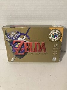 Legend of Zelda: Ocarina of Time N64 Game, Box and Manual AUTHENTIC & TESTED CIB 海外 即決