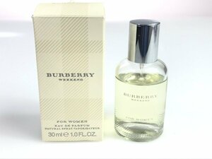 バーバリー　BURBERRY　Weekend FOR WOMEN　ウィークエンド　フォーウーマン　オードパルファム　スプレー　30ml　YK-6971