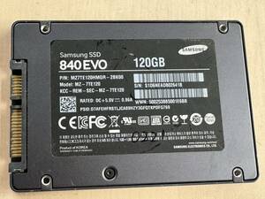 SAMSUNG SSD120GB【動作確認済み】0221　