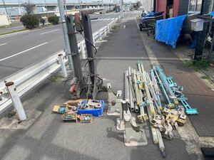 ○前田機工　オートポール　タワー修正機　修正機セット　板金道具○