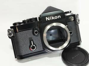【極上美品・光学極上／動作良好】 ニコン Nikon F2 アイレベル(DE-1) ブラックボディ-　所有欲を満たす名機F2の綺麗な逸品！#2432
