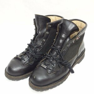 DANNER◆ダナーライト DANNER LIGHT（ブラック）MADE IN USA アウトドアブーツ サイズUS9（27㎝）◆USED