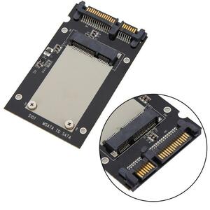 ☆彡 Mini mSATA SSDを2.5インチSATA(6Gbps)へ変換カード 未使用品 ☆彡 う