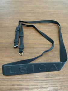 Leica ライカ カメラストラップ ブラック 黒 金具は非純正 美品
