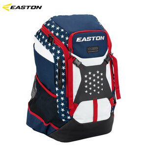 送料無料【USA物】イーストン EASTON 野球 バックパック Walk-Off NX Backpack 収納豊富 バット2本差し USA 柄 esa159066