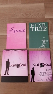 XIA ジュンス 2009卓上カレンダー 冊子3部 韓国ファンサイト作成 ペンカフェ レアグッズ xiahinmysoul xiahsoul 東方神起時代 送料無料