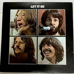 （US盤米盤・赤アップル）The Beatles / Let It Be / LPレコード / APPLE AR34001　/ビートルズ/レットイットビー