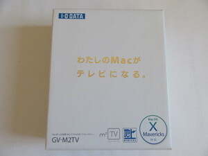 ★即決★IO DATA★Mac専用 地デジ対応TVキャプチャー★m2TV (GV-M2TV)