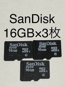●送料込●マイクロSDカード 週末クーポン土日月実質800円 sandisk サンディスク 16GB 3枚 (2GB/4GB/8GB/32GB/64GB/Panasonic/BUFFALO/東芝