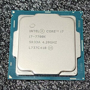 CPU Intel Core i7 7700K 4.2GHz 4コア8スレッド KabyLake PCパーツ インテル 動作確認済み (3)