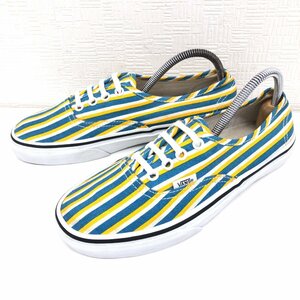 ●VANS×KENZO ヴァンズ ケンゾー オーセンティック ストラップ キャンバス スニーカー US7.5(24cm) マルチカラー バンズ スケボー