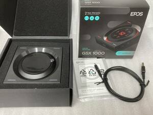 ■EPOS/SENNHEISER■外付けDAC搭載アンプ■GSX 1000 2nd edition■中古■　★即決★